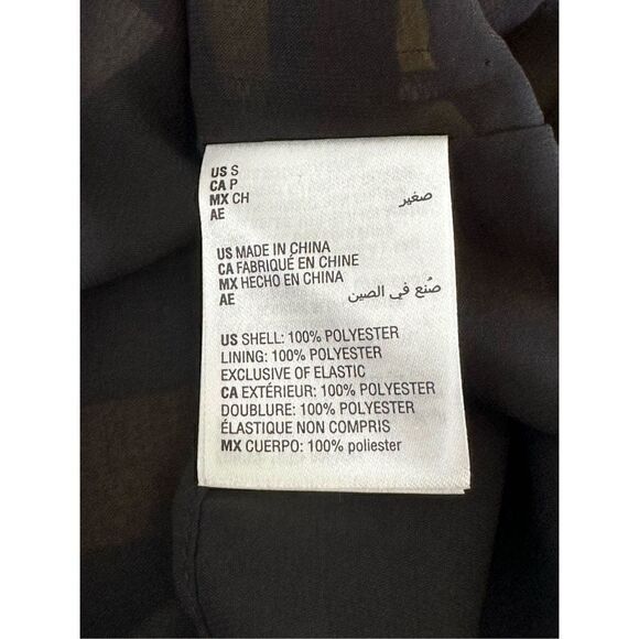 Bar Iii Women’s Multi-Colors Off-the-Shoulder Bell-Sleeve Blouse Size Small - Picture 8 of 12